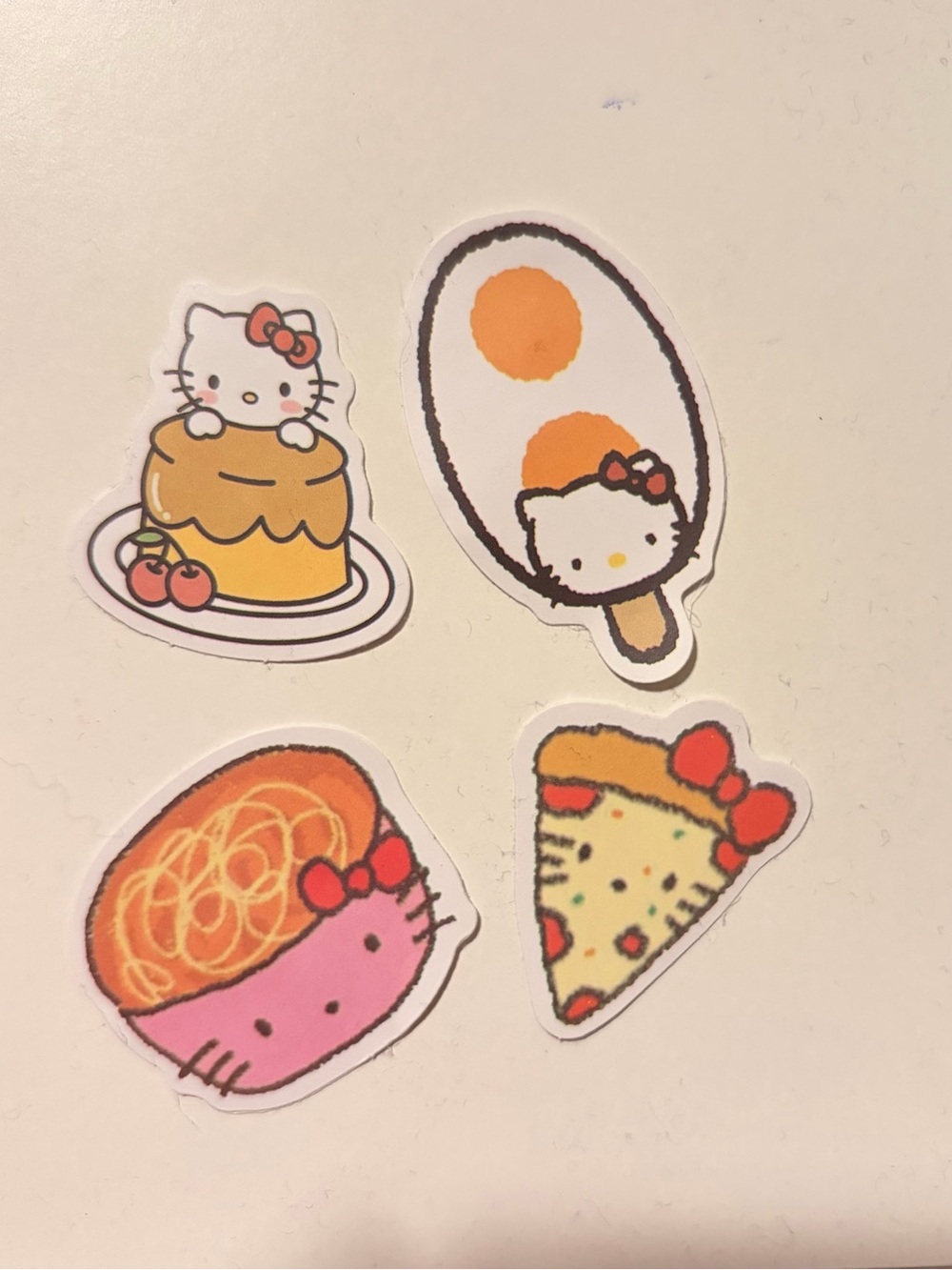 Hello Kitty Food Sticker Set